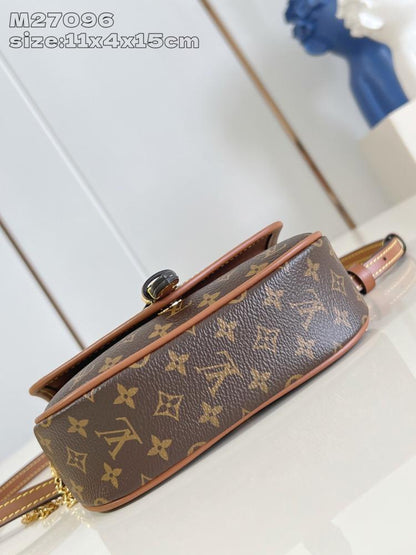 Leather Top Handle Bag