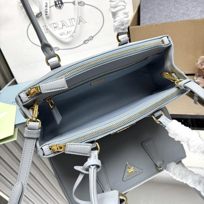 Luxury Leather Top Handle Bag