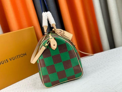 Stylish Refined Printed Leather Top Handle Bag
