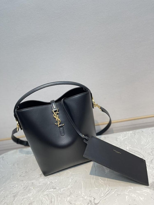 Calfskin Bucket Bag
