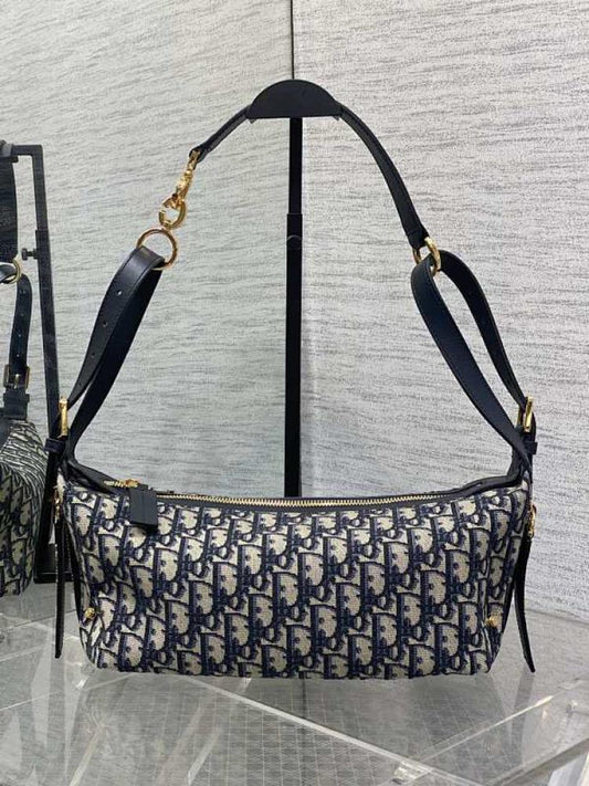Gold Leather Hobo Bag