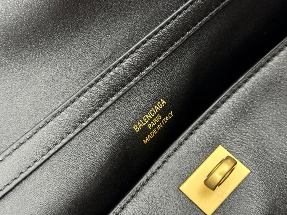 Luxury Leather Top Handle Bag