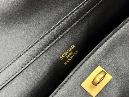 Luxury Leather Top Handle Bag