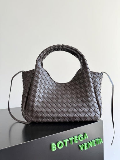Luxury Elegant Leather Top Handle Bag