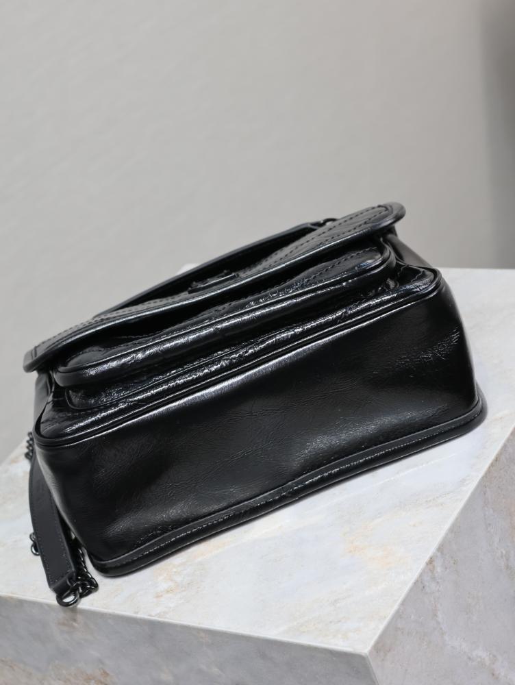 Leather Top Handle Bag