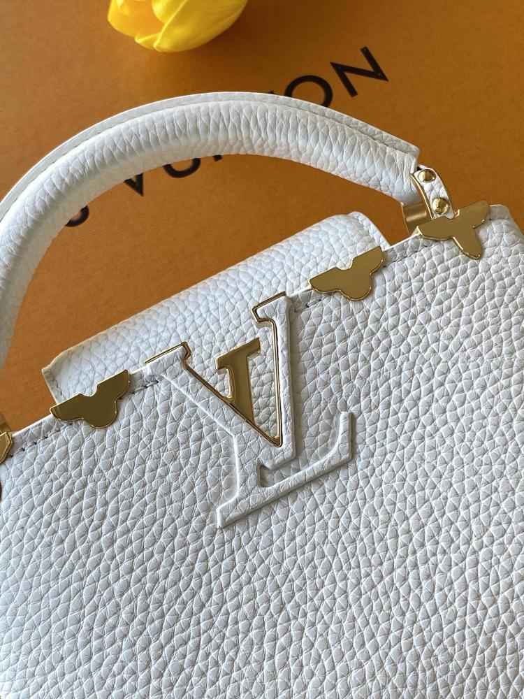 Gold Top Handle Bag