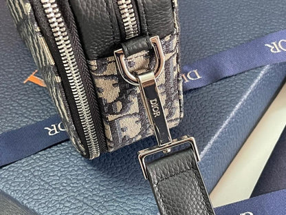 Italian-Inspired Stylish Jacquard Top Handle Bag