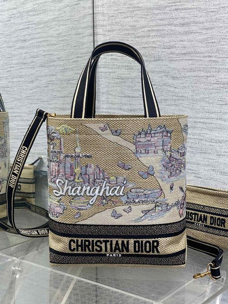 Embroidered Shoulder Bag