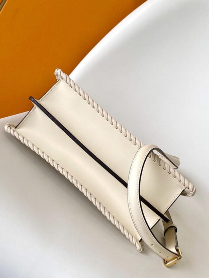 Leather Top Handle Bag