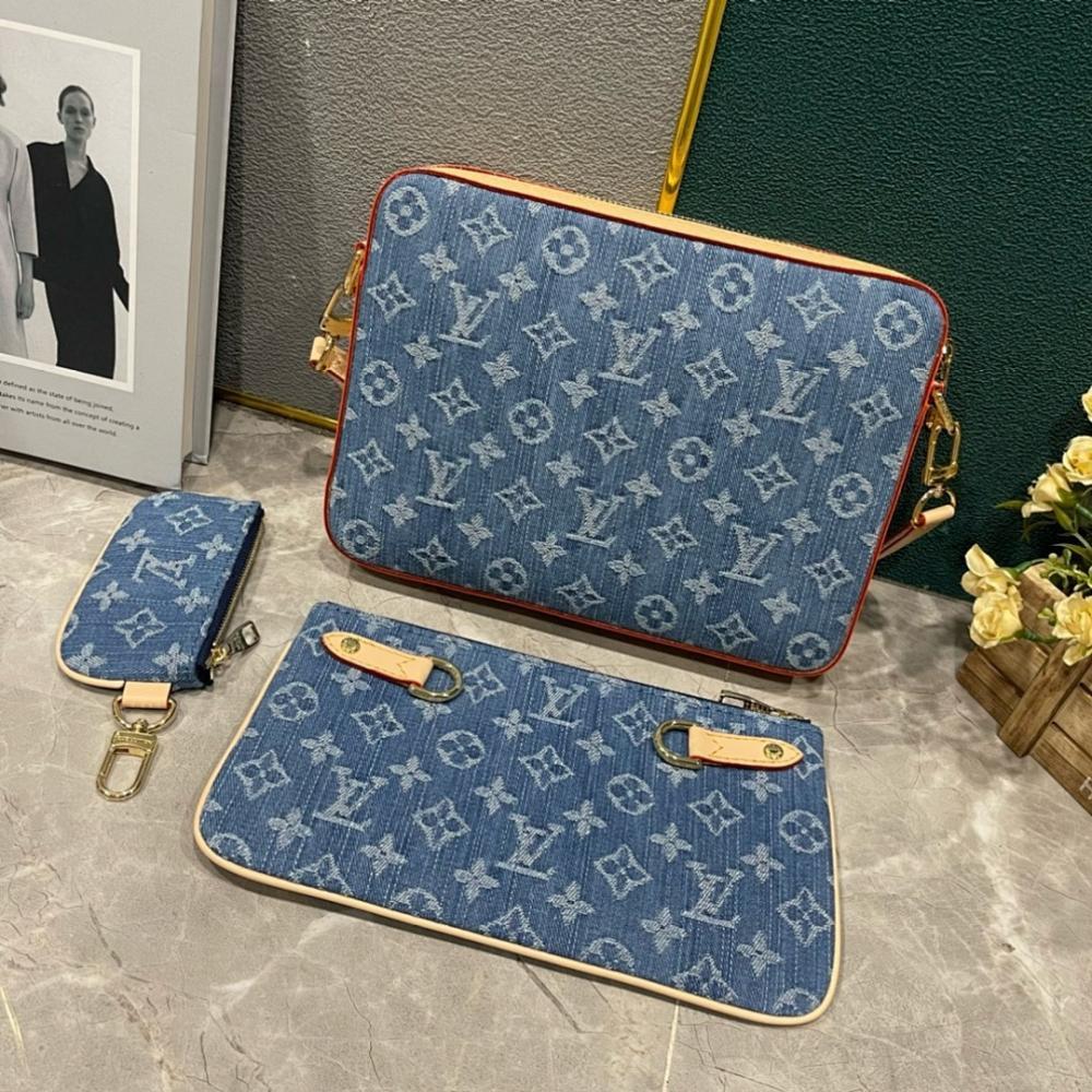 Stylish Refined Denim Shoulder Bag