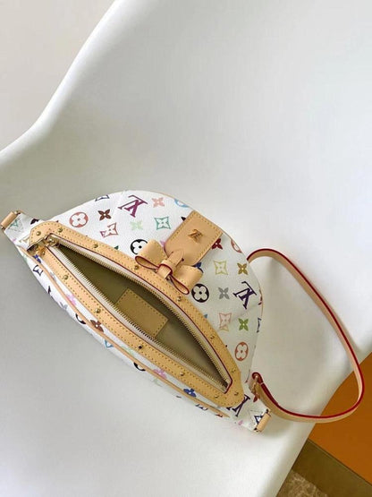Modern Elegant Monogram Canvas Bag