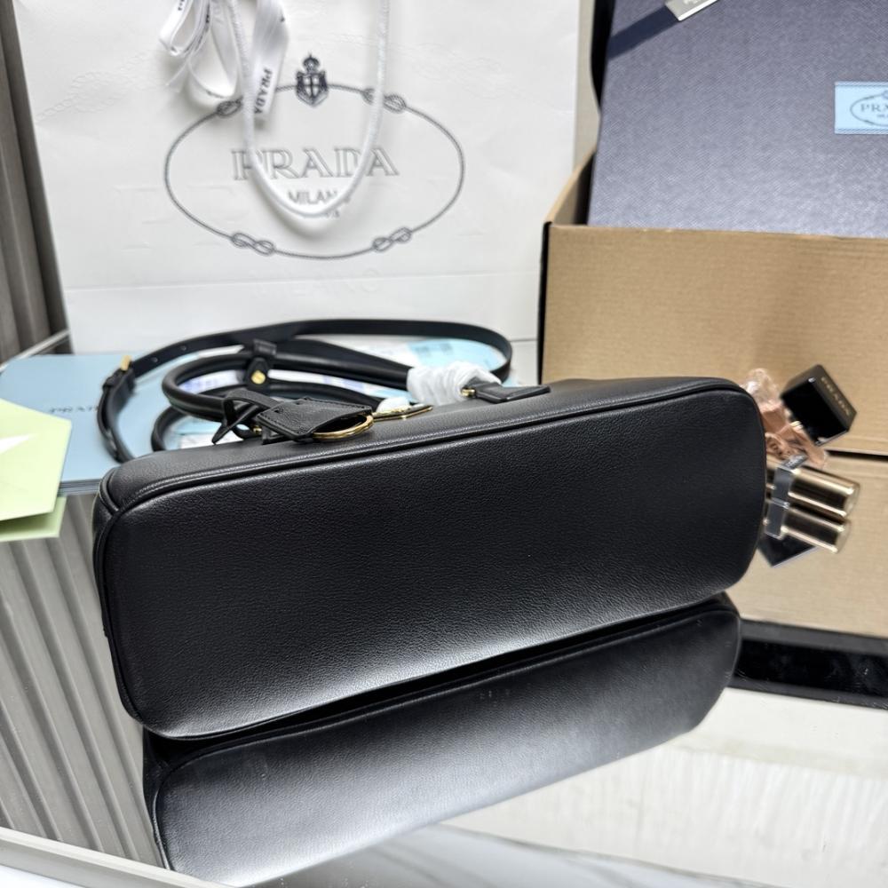 Leather Top Handle Bag