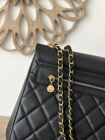 Stylish Leather Top Handle Bag