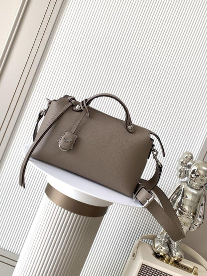 Leather Top Handle Bag