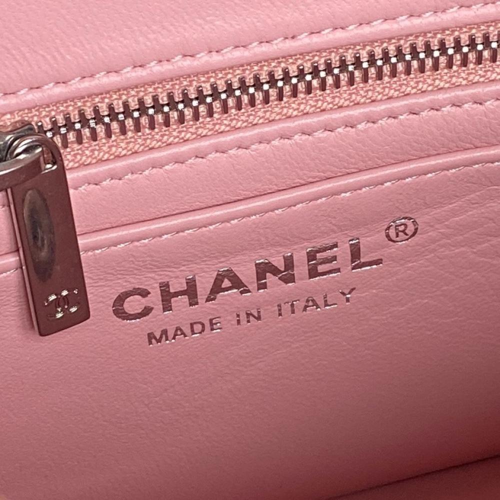 Gold Top Handle Bag