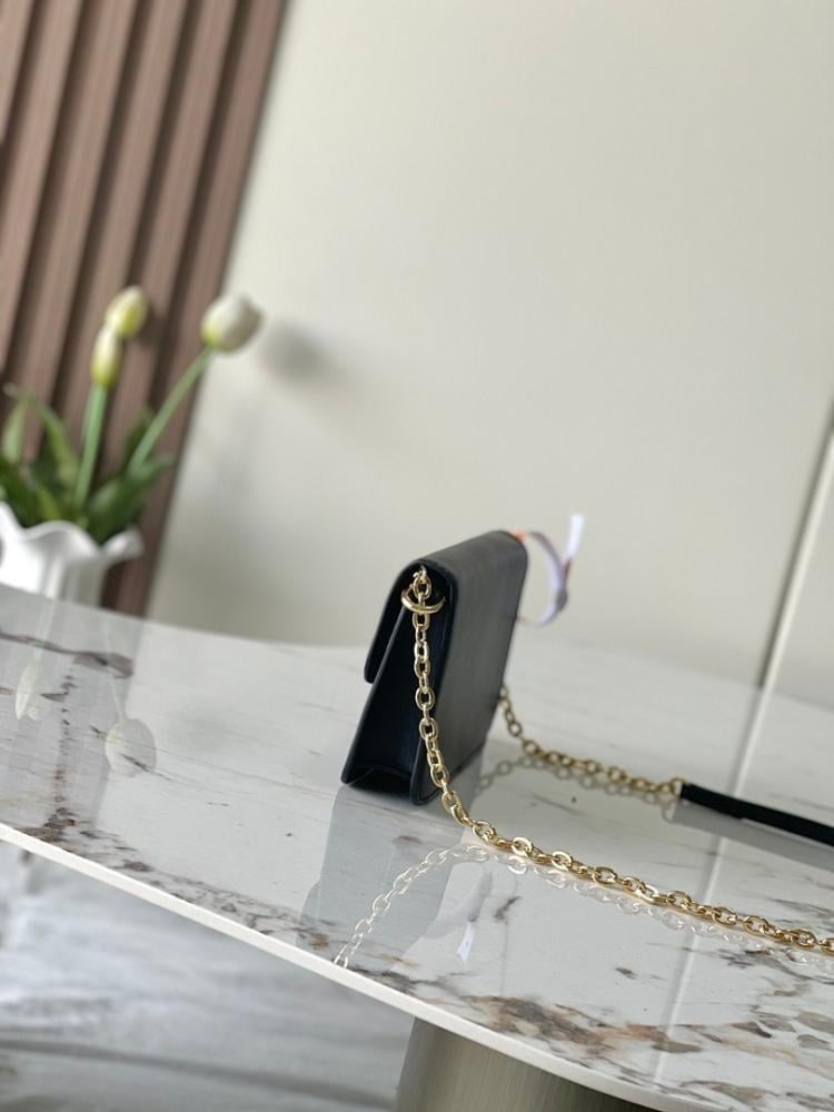 Elegant Monogram Leather Top Handle Bag – Special Edition