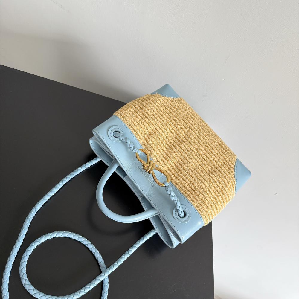 Leather Top Handle Bag