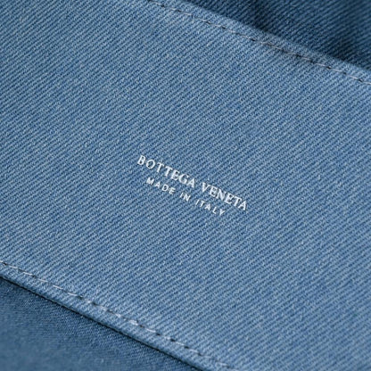 Modern Denim Top Handle Bag