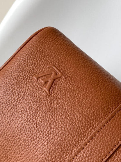Practical Calfskin Travel Bag