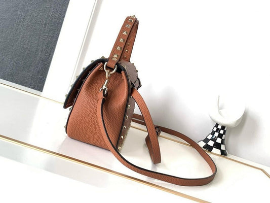 Luxury Premium Studded Leather Crossbody Bag