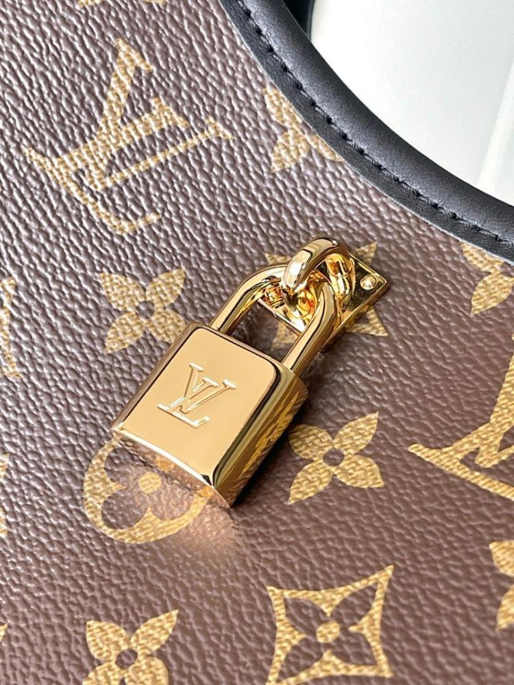 Stylish Premium Monogram Leather Hobo Bag