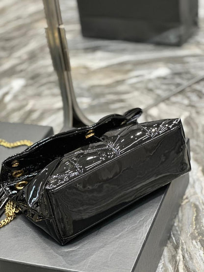 Classic Gold Quilted Leather Shoulder Bag – Special Edition
