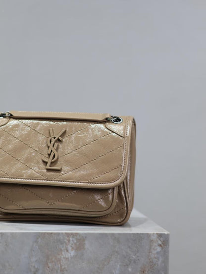 Leather Top Handle Bag