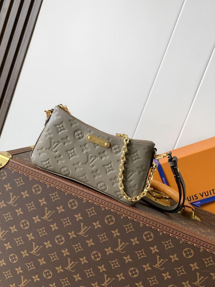 Luxury Gold Leather Top Handle Bag