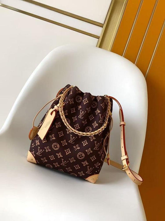 Woven Top Handle Bag
