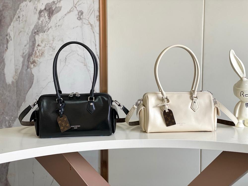 Speedy Leather Crossbody Bag