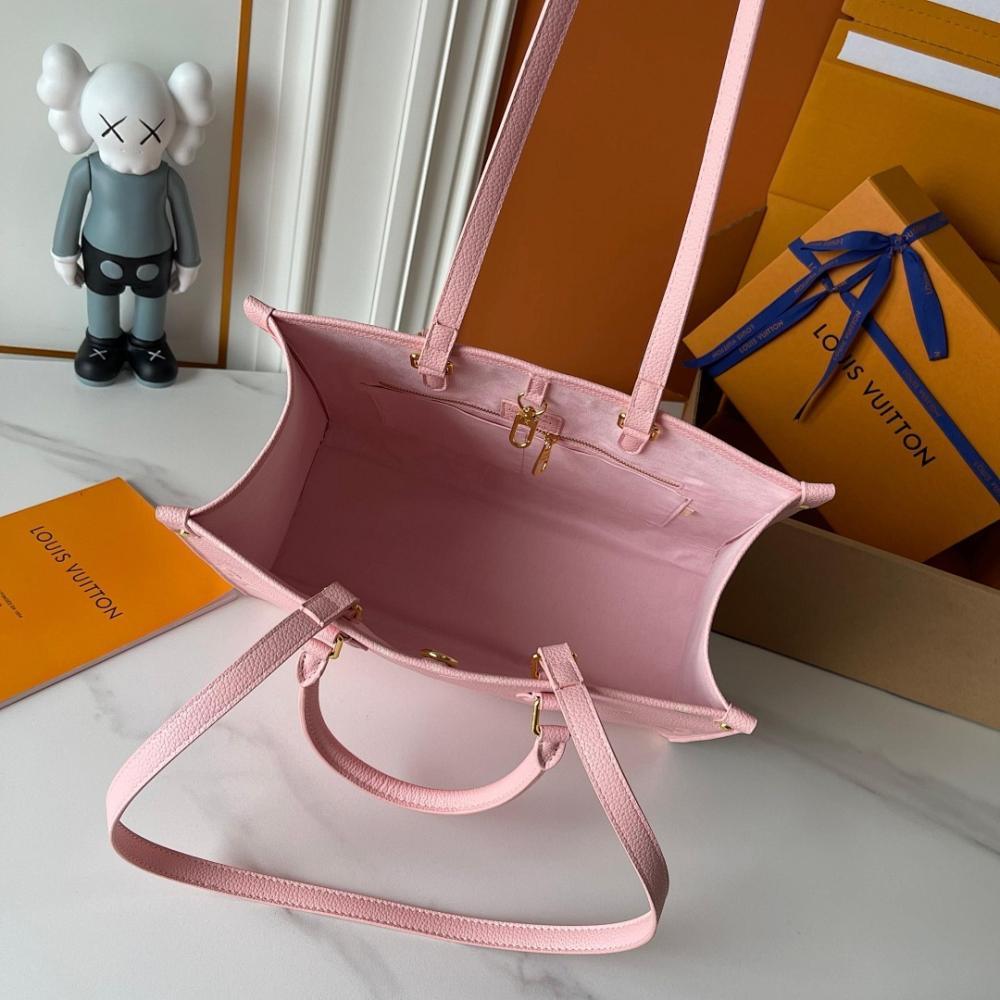 Luxury Elegant Monogram Leather Shoulder Bag