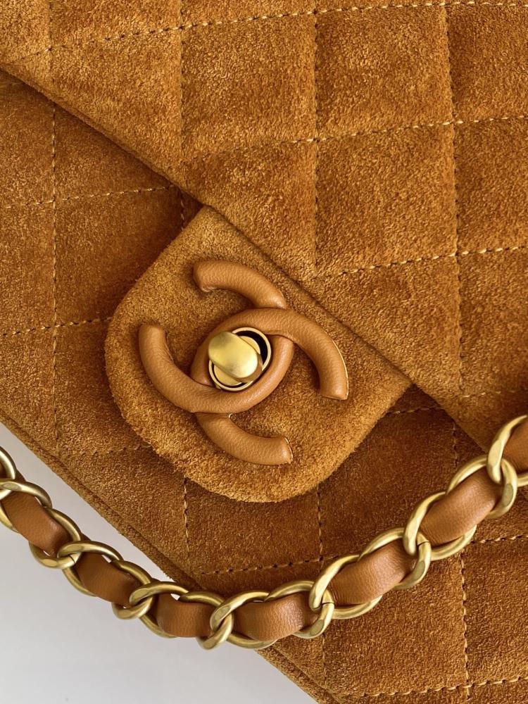 Classic Suede Shoulder Bag