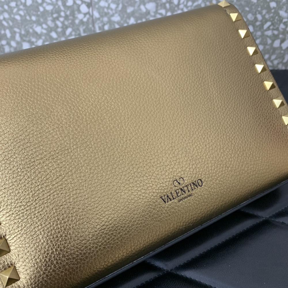 Studded Calfskin Crossbody Bag