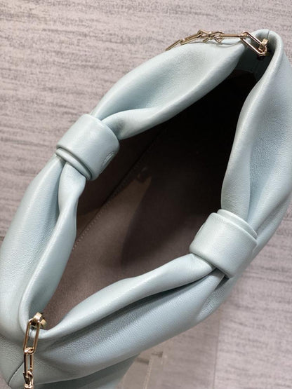 Leather Top Handle Bag
