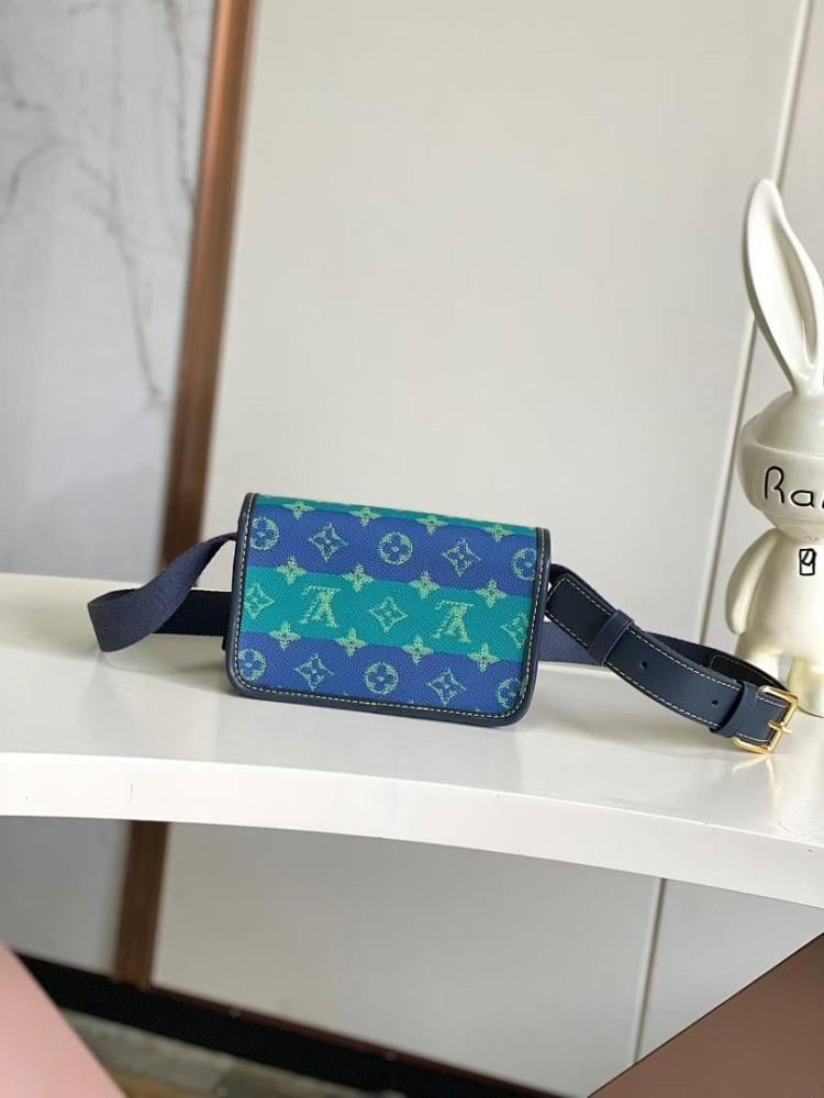 Modern Premium Monogram Leather Shoulder Bag