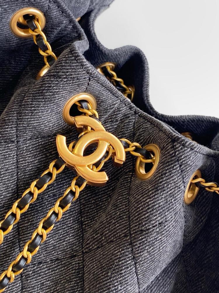 Denim Hobo Bag