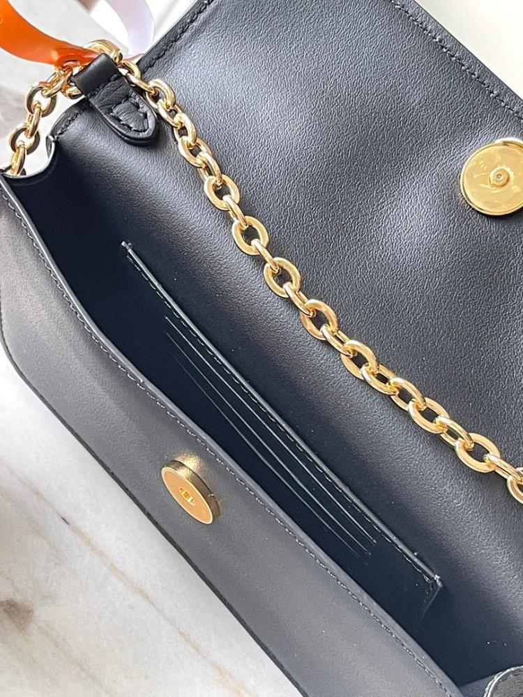 Elegant Monogram Leather Top Handle Bag – Special Edition