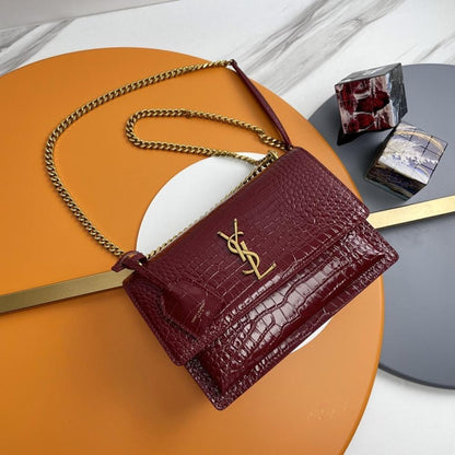 Classic Leather Top Handle Bag