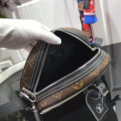 Leather Top Handle Bag