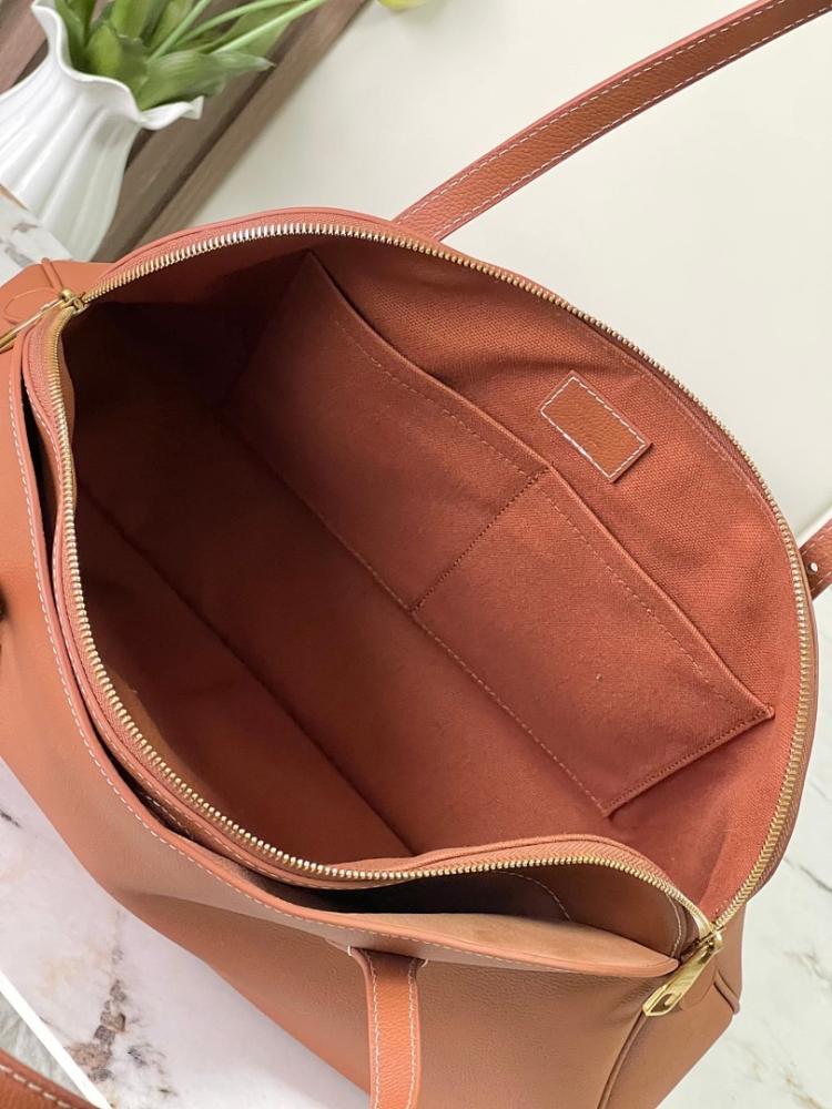Alma Gold Denim Top Handle Bag