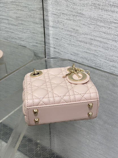 Pink Top Handle Bag