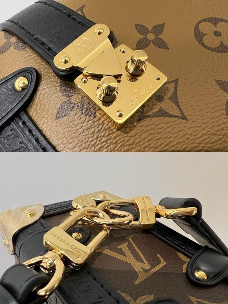 Italian-Inspired Luxury Black Studded Leather Travel Bag
