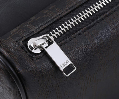 Modern Premium Black Printed Leather Shoulder Bag