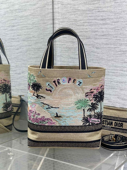 Embroidered Shoulder Bag