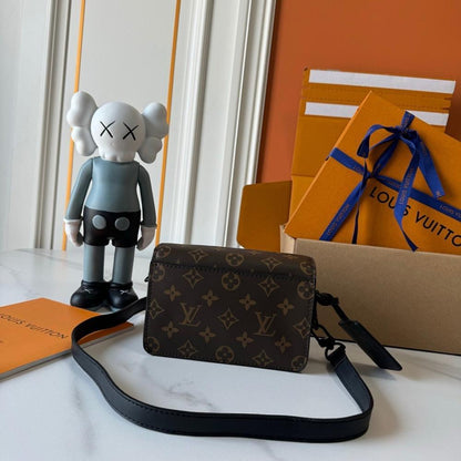 Italian-Inspired Luxury Leather Shoulder Bag