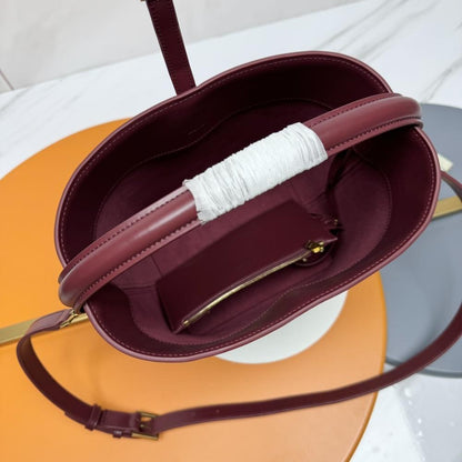 Classic Studded Calfskin Bucket Bag