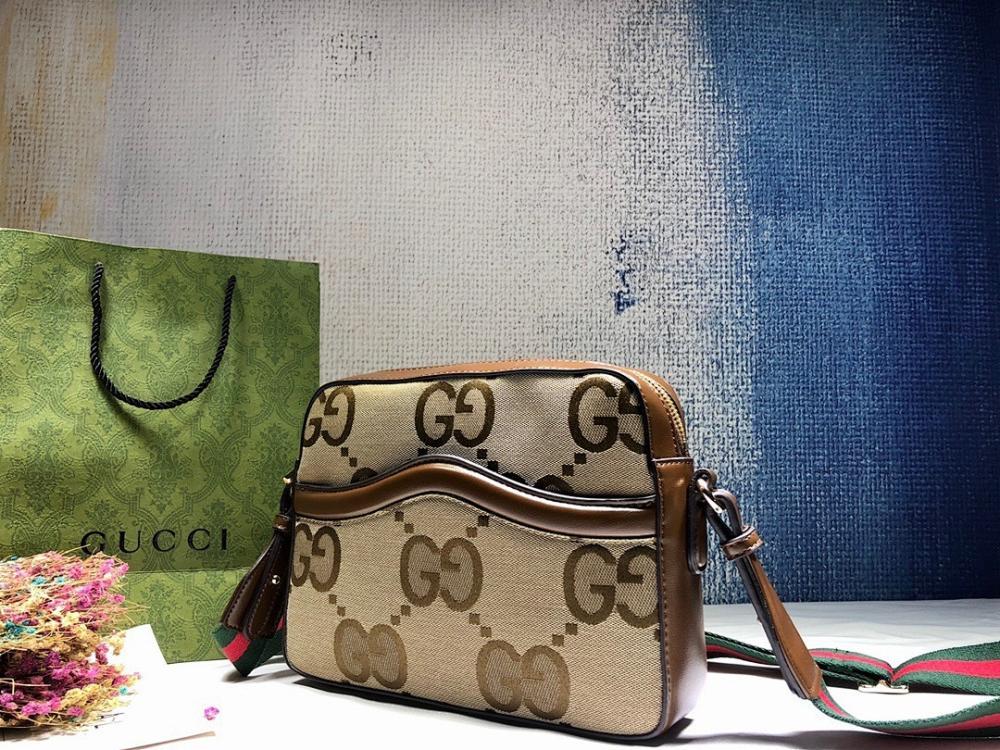 Modern Refined Monogram Leather Top Handle Bag
