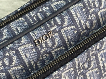 Modern Blue Printed Shoulder Bag – Limited Edition