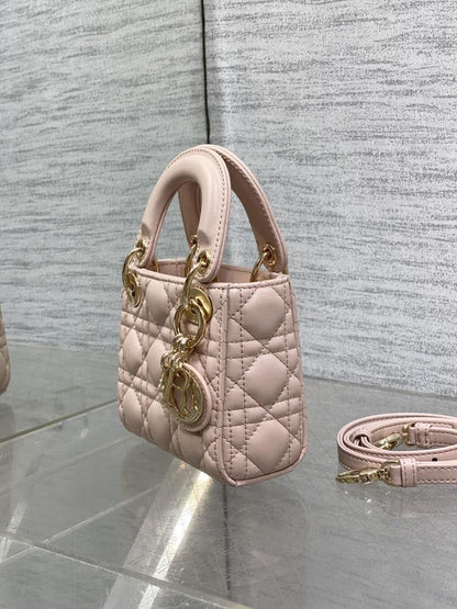 Pink Top Handle Bag