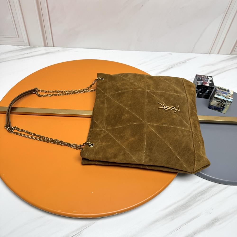 Suede Bucket Bag